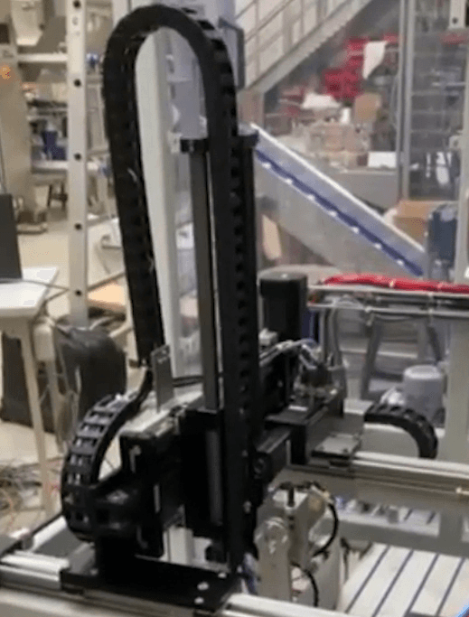 Automated packaging line from the Prewa company